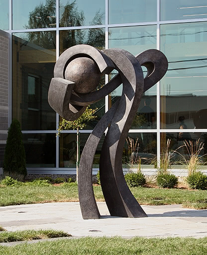 LA CONSTANCE IV  /  2012-2017  /  Bronze  /  2.63  x 1.87 x 1.02 m  /  3 free elements